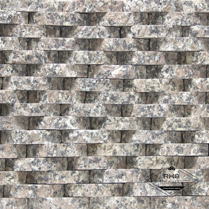 Фасадный камень Плетёнка — Гранит Южно-Султаевский в Симферополе